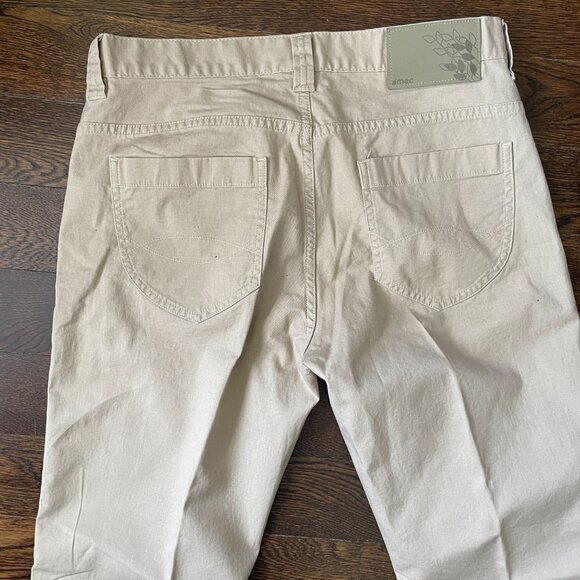 MEC Mountain Equipment Coop Woman's Tan Casual Flared Pants-Sz. 10 - Picture 6 of 12